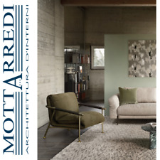 Poltrona in tessuto con