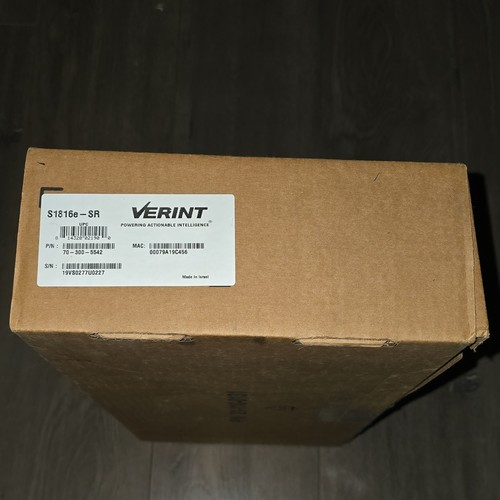 Verint s1816e sorveglianza - s1816e-sr,