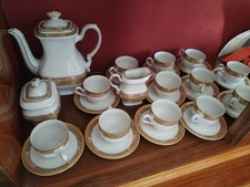 MAGNIFICO SET DA TÈ MITTERTEICH BAVARIA - PORCELLANA TEDESCA VINTAGE 