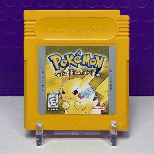 Pokemon yellow version pikachu - yellow,