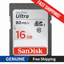SanDisk Ultra 16GB 80MB/s SD