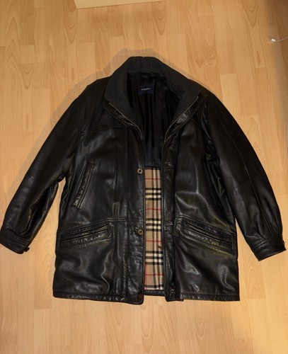 Burberry giacca pelle uomo