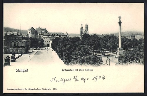Cartolina stoccarda - cartolina,