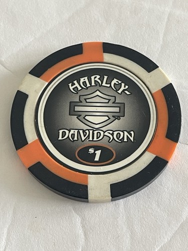 Harley davidson poker - davidson, $1