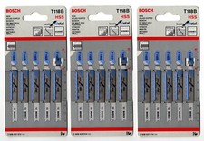 Lotto 3 Confezioni da 5 Lame Seghetto Alternativo BOSCH T118B HSS Basic Metal