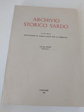 ARCHIVIO STORICO SARDO XXXIV-1