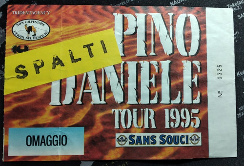 Biglietto concerto pino - biglietto,