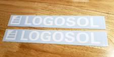 logosol decals Stickers cant