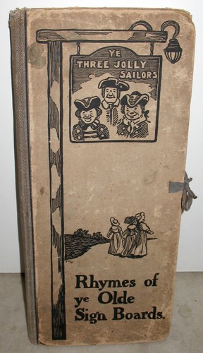 Antique book rhymes of - antique,