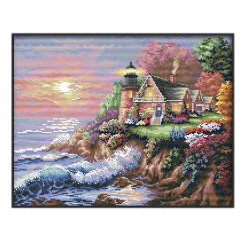 Kit ricamo x36 paesaggio - kit, 44