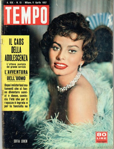 1957 sofia loren - 1957/15=sofia, loren=germana