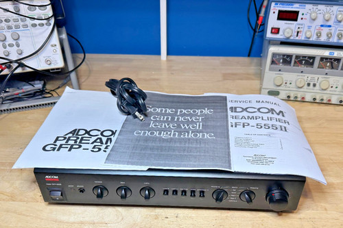 Preamplificatore vintage adcom - preamplificatore,