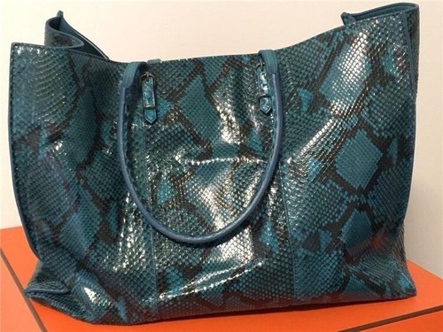 Balenciaga papier tote green - balenciaga,