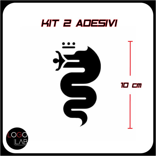 Kit adesivi biscione - kit,