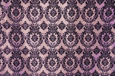 ABITO ROSA FLOCCATO VELLUTO