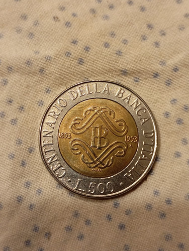 500 lire centenario della - lire,
