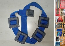 CINTURA DA PESCA in nylon, completa con 4 PIOMBI, e altro per la pesca