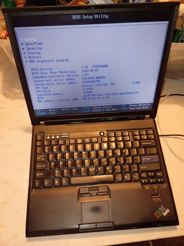 Lenovo ibm thinkpad t60 - thinkpad,