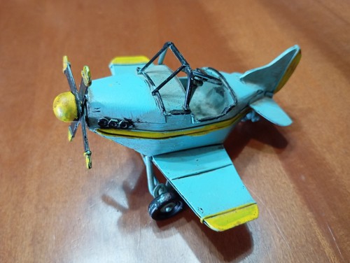 Modellino aereo latta - modellino,