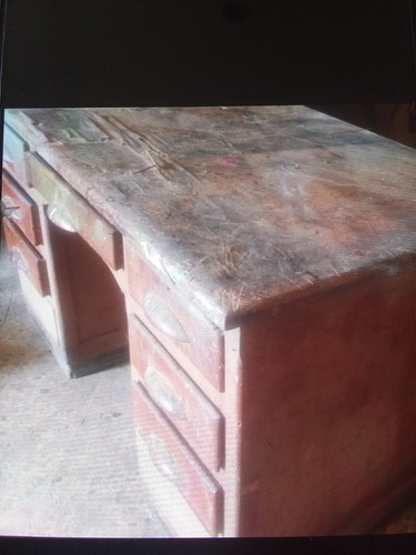 Antica scrivania legno fine - antica,
