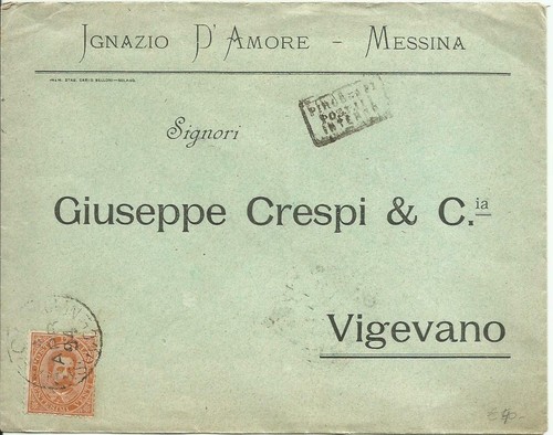 Lettera coi piroscafi postali - piroscafi,