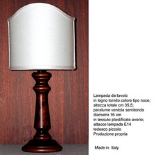 Lampada da tavolo lumetto