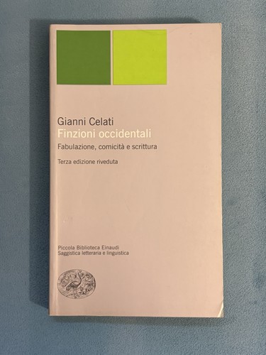 Gianni celati finzioni - gianni,