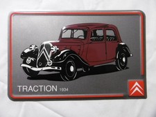 CITROËN TRACTION  plaque