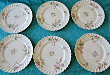 6 Piatti Piani In Porcellana