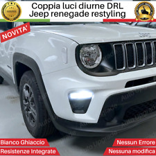 COPPIA LAMPADE DIURNE POSIZIONE DRL 24 LED P21W CANBUS PER JEEP RENEGADE MY2019