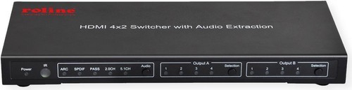 Roline switch matrice hdmi - switch, 4k
