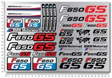 F650GS set adesivi