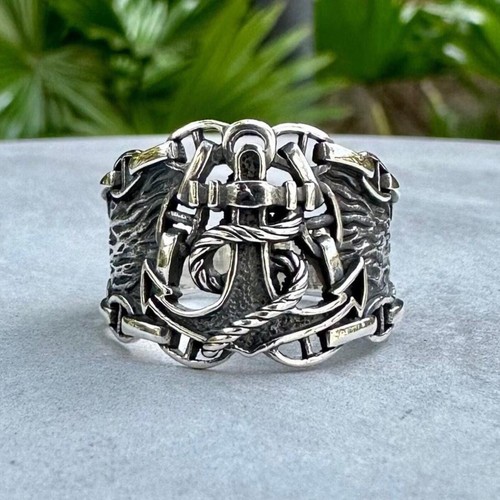 Anello artigianale argento - artigianale,