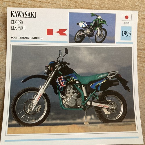 Kawasaki klx650 klx650r - klx650,