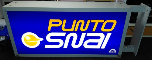 Insegna luminosa punto snai - punto,