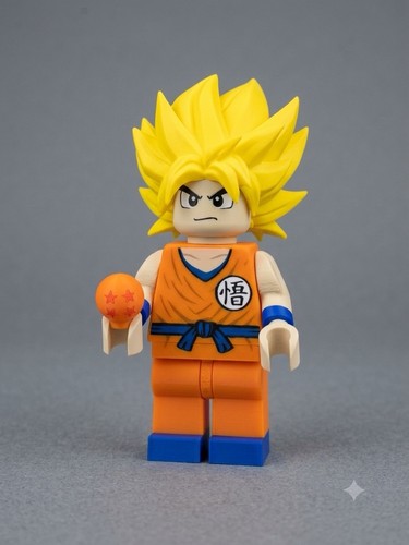 Minifigure gigante brick man - brick,