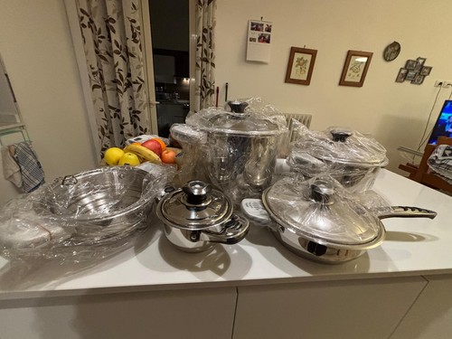 Set pentole acciaio inox - set,