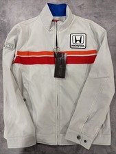 Giacca Motosports Honda King Cultura Vintage Taglia Media Rara HTF