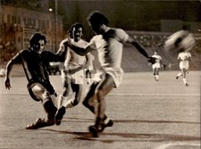 fotografia originale Inter azione di gioco anni 70