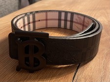 Cintura reversibile Burberry