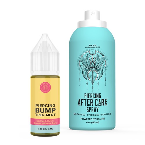 Base labs piercing aftercare - base,
