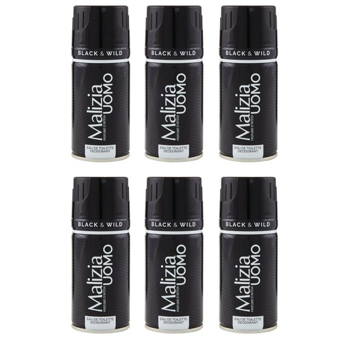 6pz malizia uomo black wild - 6pz, &