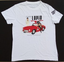 LUPIN the 3rd III Original Vintage T-SHIRT Size M Vintage Monkey Punch RARE !