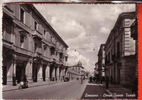 Cartolina antica lanciano - antica,