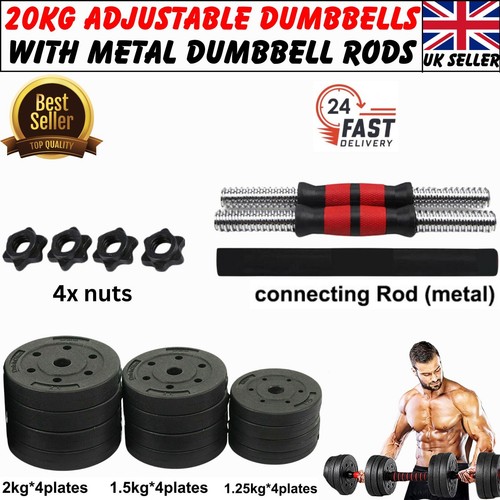 Set manubri regolabili - set, 20kg