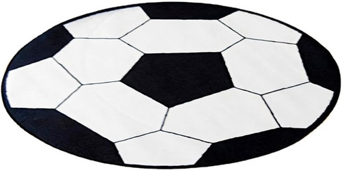Tappeto calcio rotondo - tappeto, calcio,rotondo