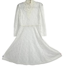 Abito vintage Gunne Sax pizzo