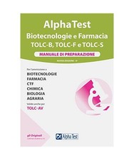 Alpha Test. Biotecnologie e