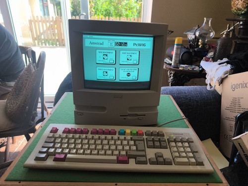 Amstrad pcw16 computer - pcw16, e