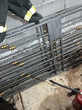 Portoncino a 2 Ante In Ferro Battuto , Con Vano Serratura, Serratura Compr